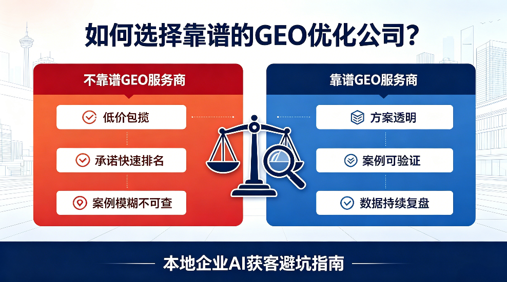 海安如何选择靠谱的GEO优化公司？本地企业AI获客避坑指南